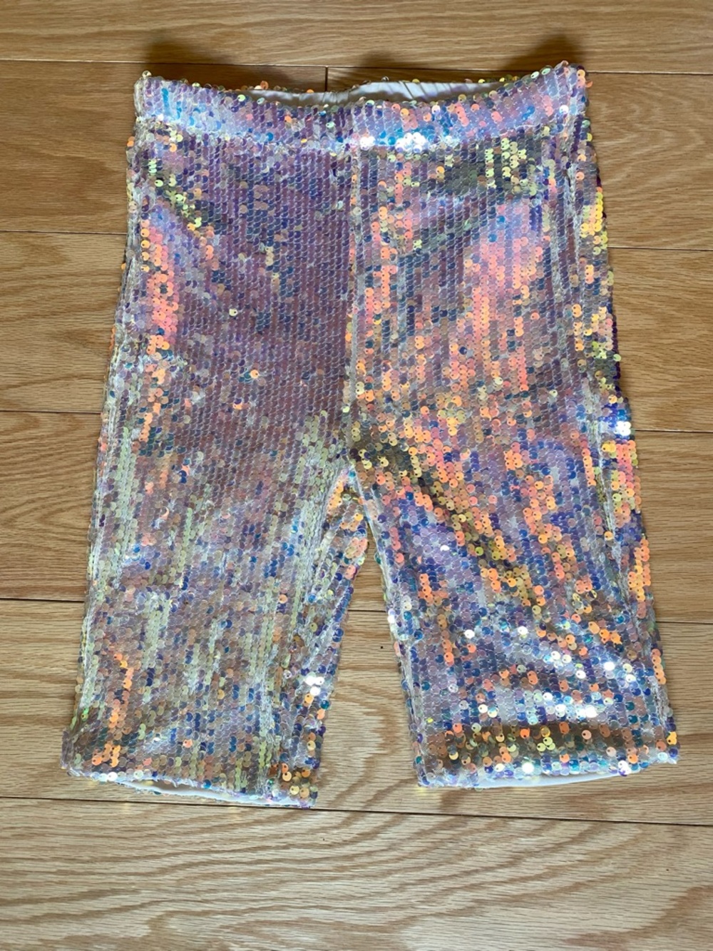Forever 21 Kids Iridescent Sequin Shorts - Multi